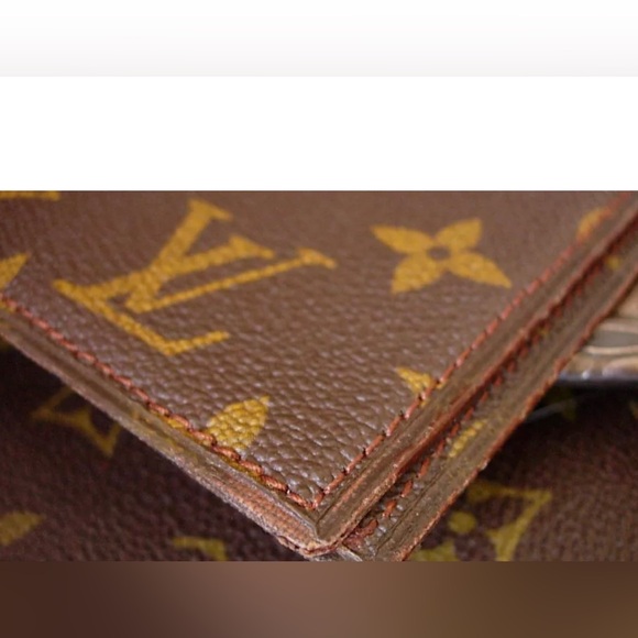 Ultra RARE Vintage LOUIS VUITTON 2 photo Art Desk Frame Executive Accessory LV - Picture 2 of 13